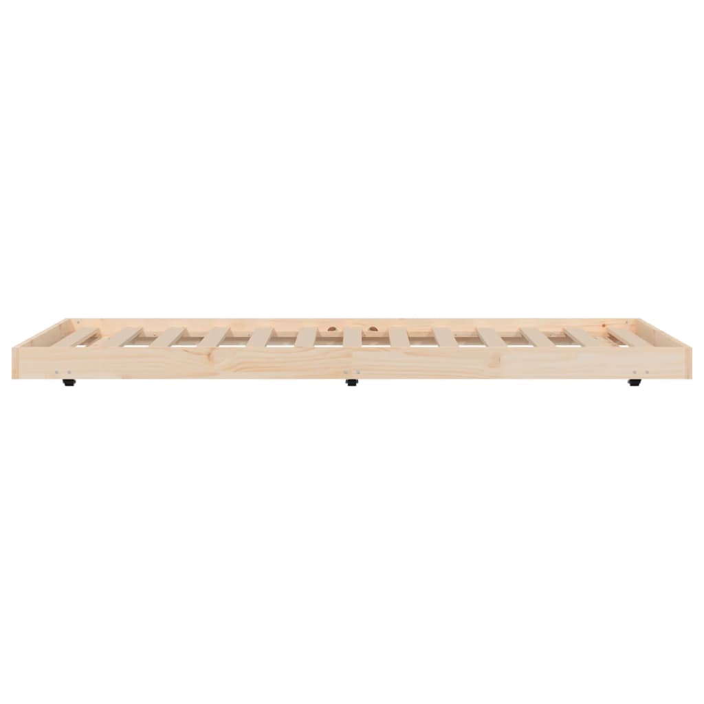 Bedframe zonder matras massief grenenhout 75x190 cm is nu te koop bij PeponiXL, paradijselijk wonen!