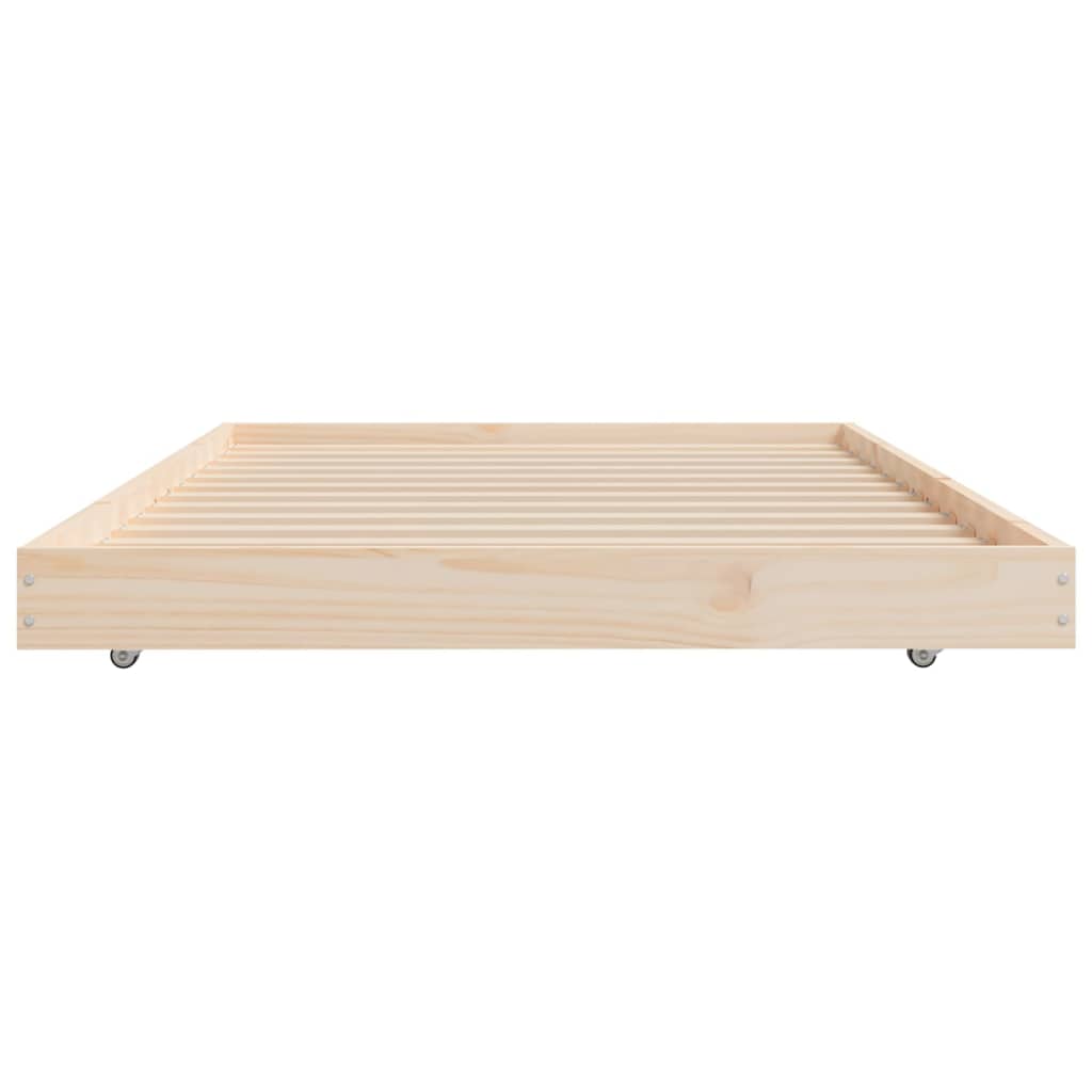 Bedframe zonder matras massief grenenhout 75x190 cm is nu te koop bij PeponiXL, paradijselijk wonen!