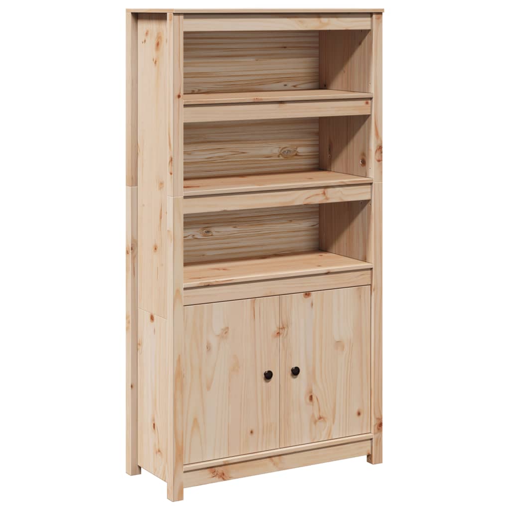 Hoge kast 80x35x154 cm massief grenenhout is nu te koop bij PeponiXL, paradijselijk wonen!