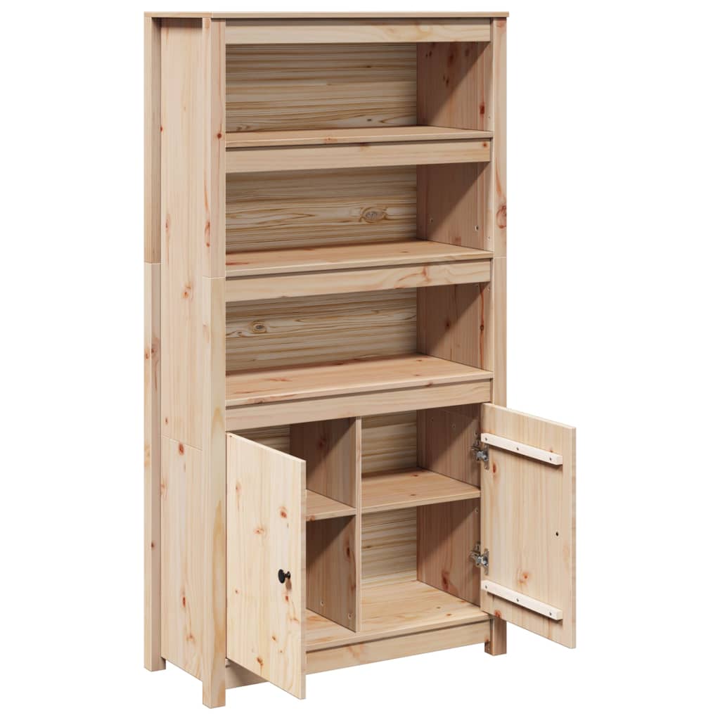 Hoge kast 80x35x154 cm massief grenenhout is nu te koop bij PeponiXL, paradijselijk wonen!