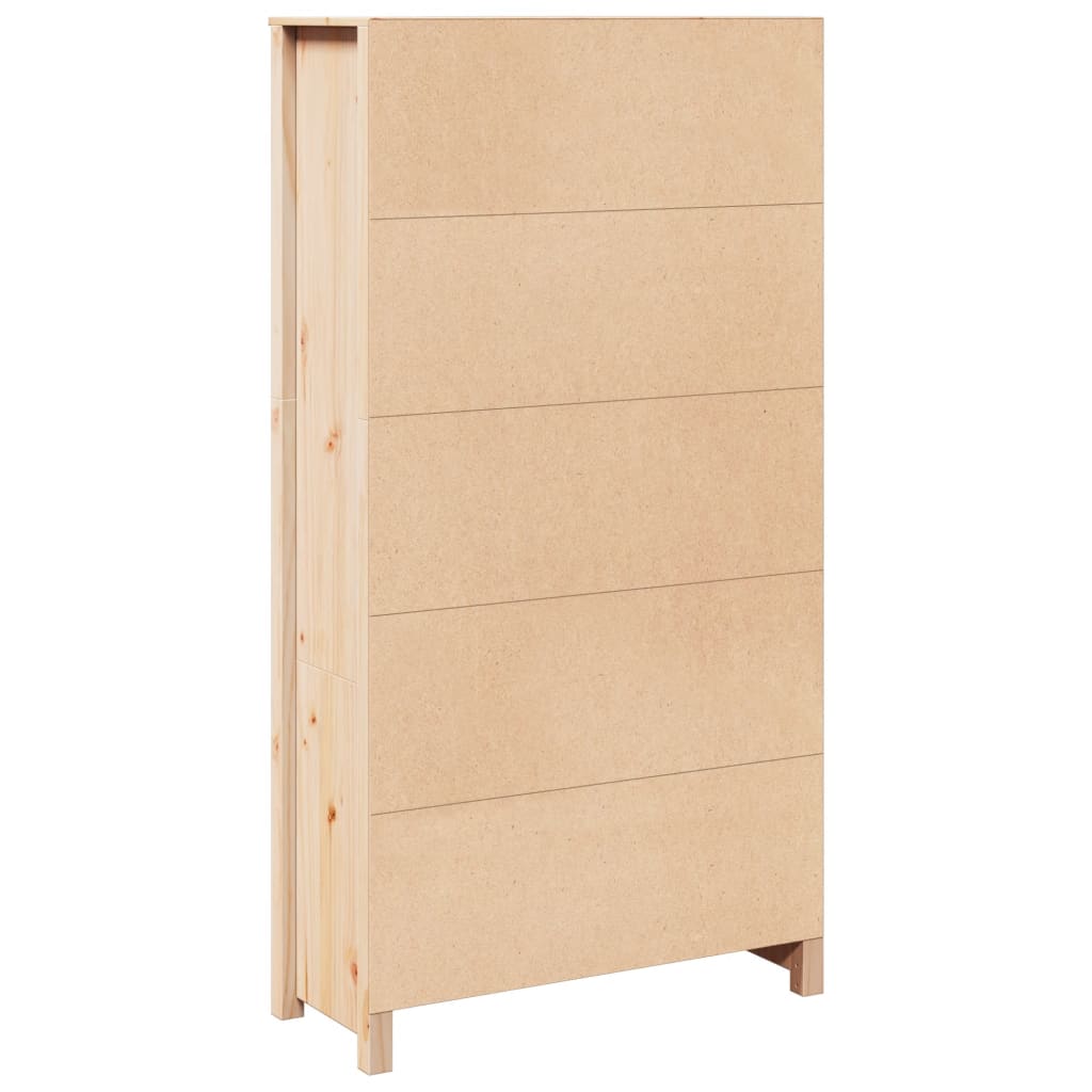 Hoge kast 80x35x154 cm massief grenenhout is nu te koop bij PeponiXL, paradijselijk wonen!