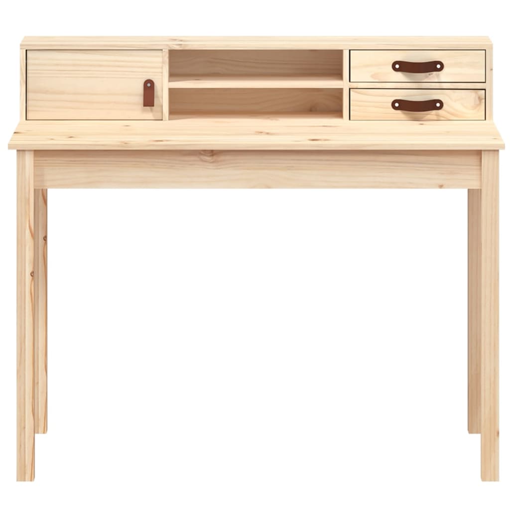 Bureau 110x50x93 cm massief grenenhout is nu te koop bij PeponiXL, paradijselijk wonen!