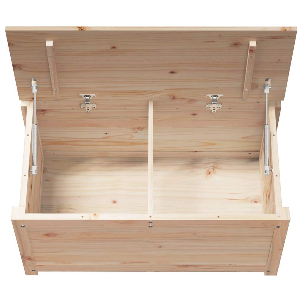 Opbergbox 80x40x45,5 cm massief grenenhout is nu te koop bij PeponiXL, paradijselijk wonen!