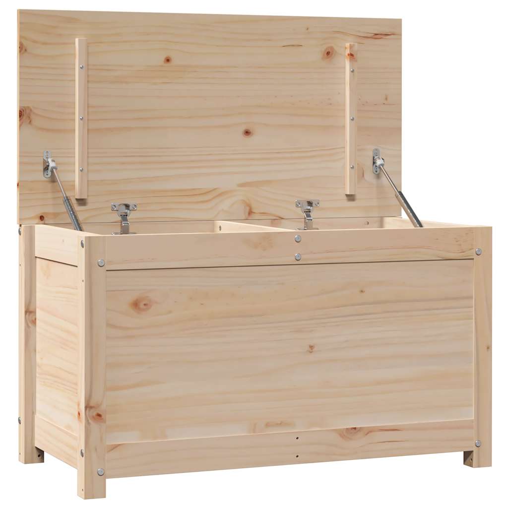 Opbergbox 80x40x45,5 cm massief grenenhout is nu te koop bij PeponiXL, paradijselijk wonen!
