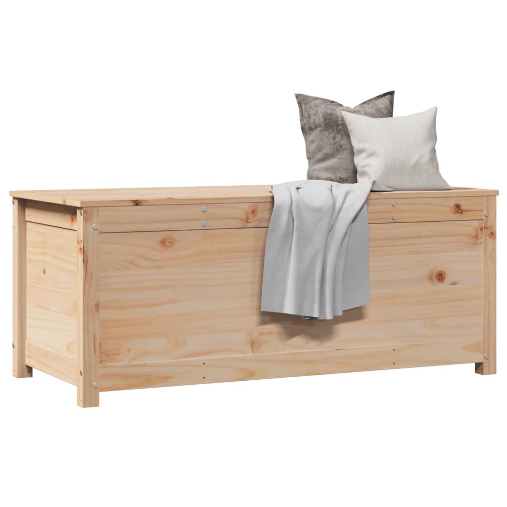 Opbergbox 110x50x45,5 cm massief grenenhout is nu te koop bij PeponiXL, paradijselijk wonen!