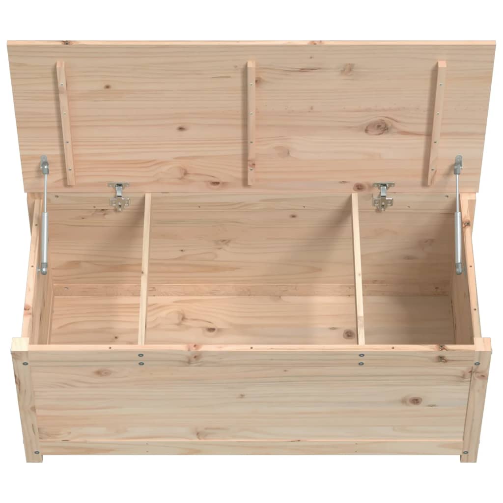 Opbergbox 110x50x45,5 cm massief grenenhout is nu te koop bij PeponiXL, paradijselijk wonen!