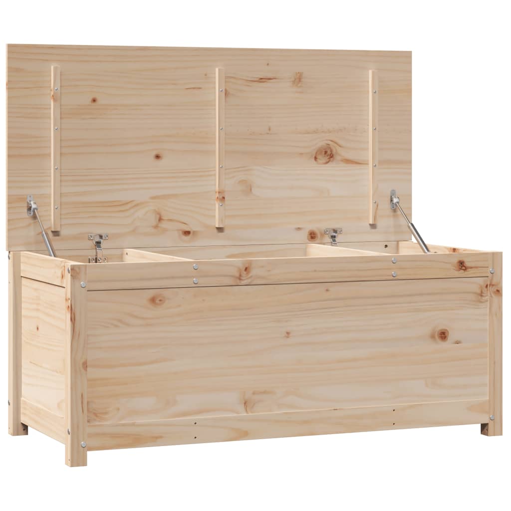 Opbergbox 110x50x45,5 cm massief grenenhout is nu te koop bij PeponiXL, paradijselijk wonen!