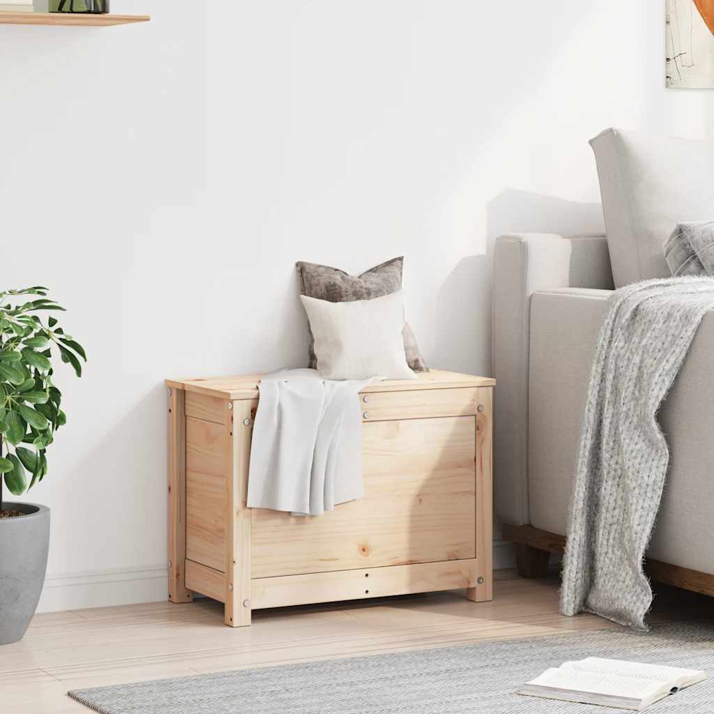 Opbergbox 60x32x45,5 cm massief grenenhout is nu te koop bij PeponiXL, paradijselijk wonen!