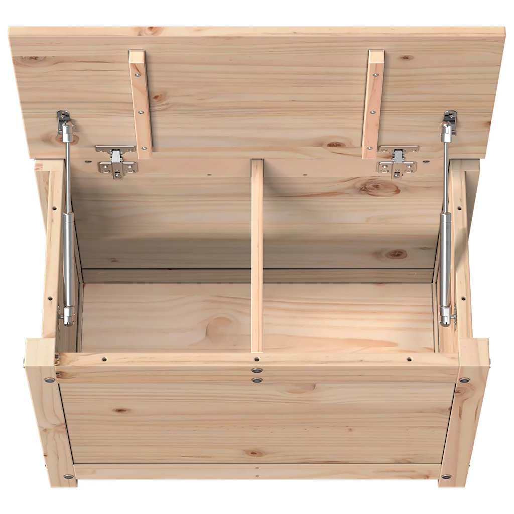 Opbergbox 60x32x45,5 cm massief grenenhout is nu te koop bij PeponiXL, paradijselijk wonen!
