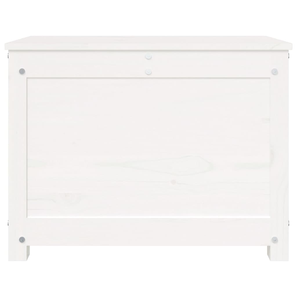 Opbergbox wit 60x32x45,5 cm massief grenenhout is nu te koop bij PeponiXL, paradijselijk wonen!
