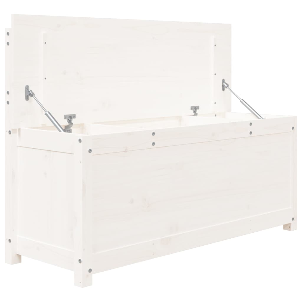Bankje 110x41x76,5 cm massief grenenhout wit is nu te koop bij PeponiXL, paradijselijk wonen!
