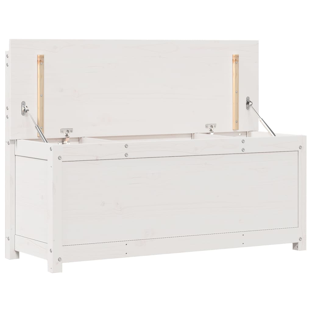 Bankje 110x41x76,5 cm massief grenenhout wit is nu te koop bij PeponiXL, paradijselijk wonen!