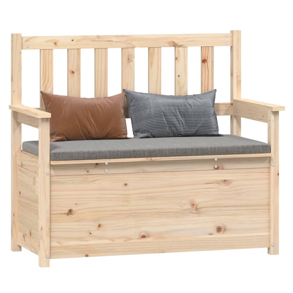 Bankje 112,5x51,5x96,5 cm massief grenenhout is nu te koop bij PeponiXL, paradijselijk wonen!