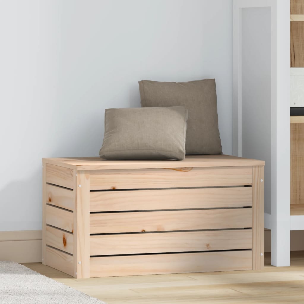 Opbergbox 59,5x36,5x33 cm massief grenenhout is nu te koop bij PeponiXL, paradijselijk wonen!