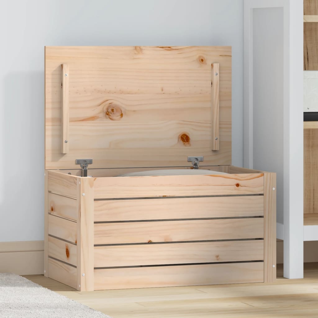 Opbergbox 59,5x36,5x33 cm massief grenenhout is nu te koop bij PeponiXL, paradijselijk wonen!