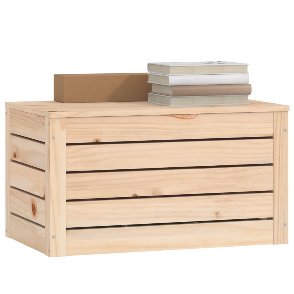 Opbergbox 89x36,5x33 cm massief grenenhout is nu te koop bij PeponiXL, paradijselijk wonen!
