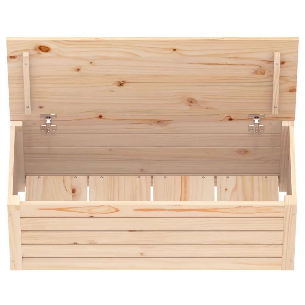 Opbergbox 89x36,5x33 cm massief grenenhout is nu te koop bij PeponiXL, paradijselijk wonen!