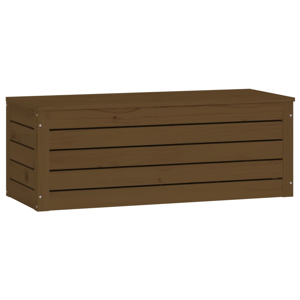 Opbergbox honingbruin 89x36,5x33 cm massief grenenhout is nu te koop bij PeponiXL, paradijselijk wonen!