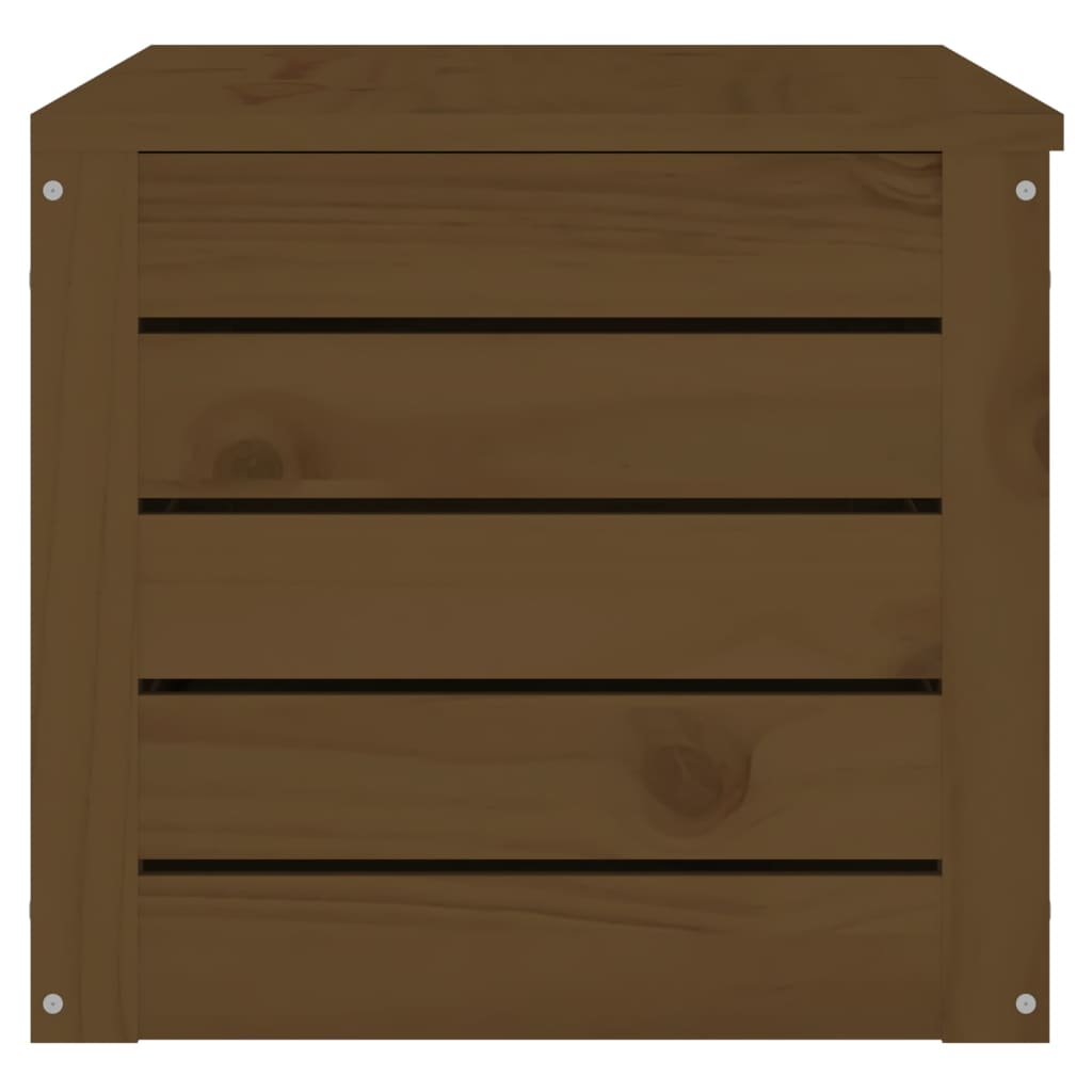 Opbergbox honingbruin 89x36,5x33 cm massief grenenhout is nu te koop bij PeponiXL, paradijselijk wonen!