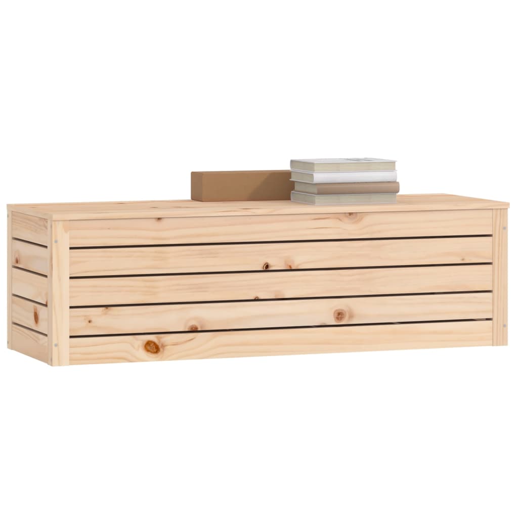 Opbergbox 109x36,5x33 cm massief grenenhout is nu te koop bij PeponiXL, paradijselijk wonen!