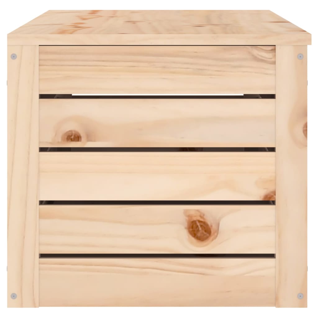 Opbergbox 109x36,5x33 cm massief grenenhout is nu te koop bij PeponiXL, paradijselijk wonen!