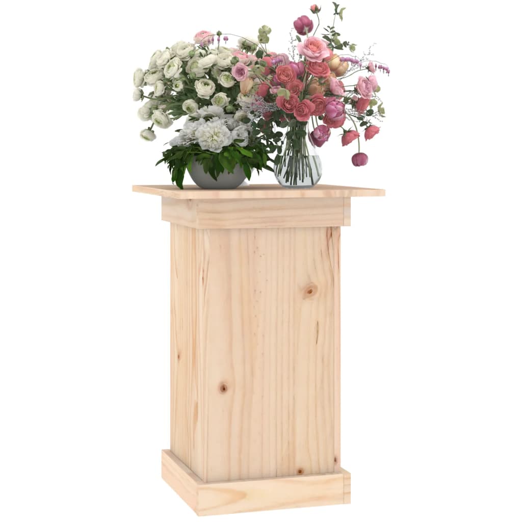 Bloemenstandaard 40x40x60 cm massief grenenhout is nu te koop bij PeponiXL, paradijselijk wonen!