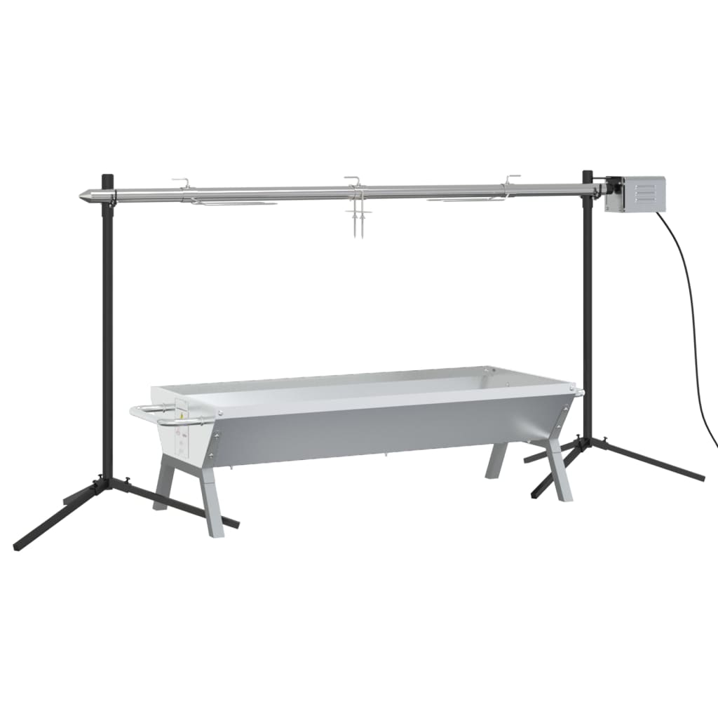 Barbecue grill- en bakset automatisch roestvrij staal is nu te koop bij PeponiXL, paradijselijk wonen!