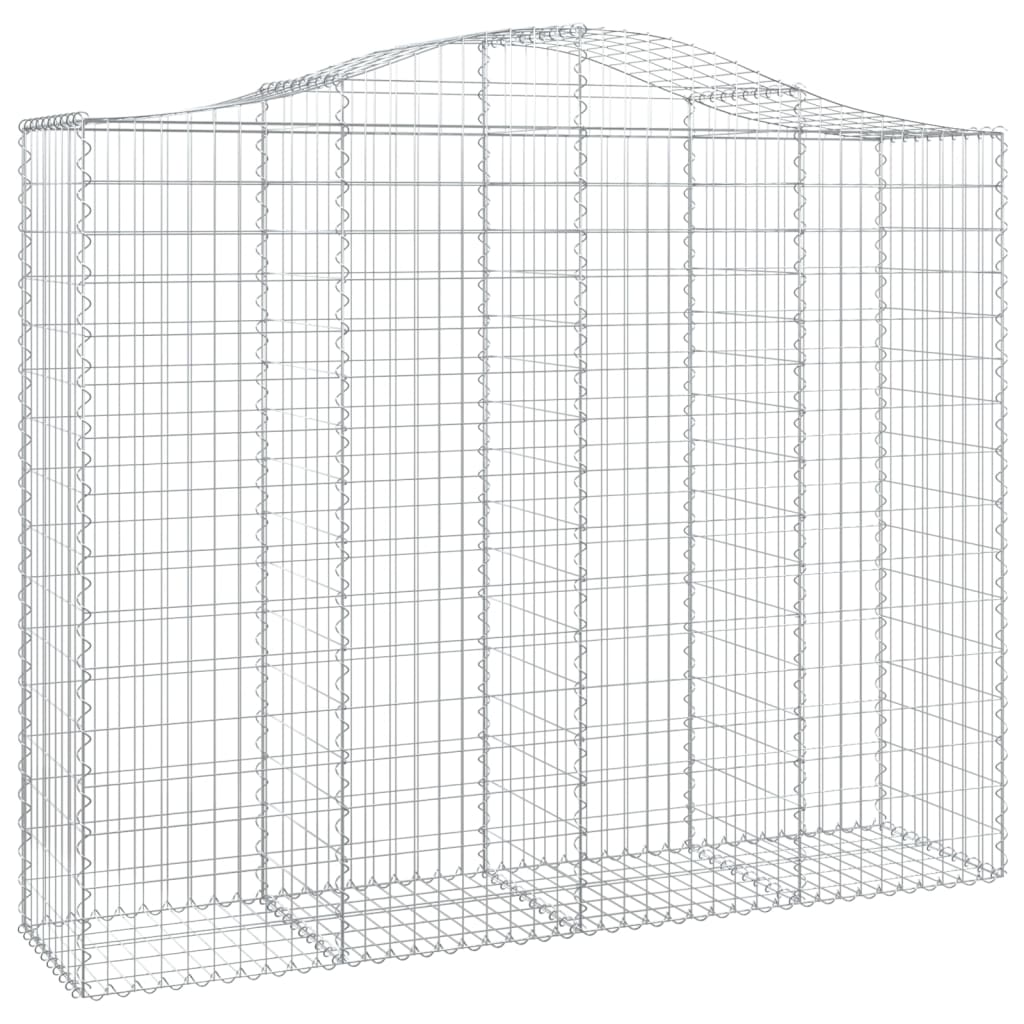 Schanskorf gewelfd 200x50x160/180 cm gegalvaniseerd ijzer is nu te koop bij PeponiXL, paradijselijk wonen!