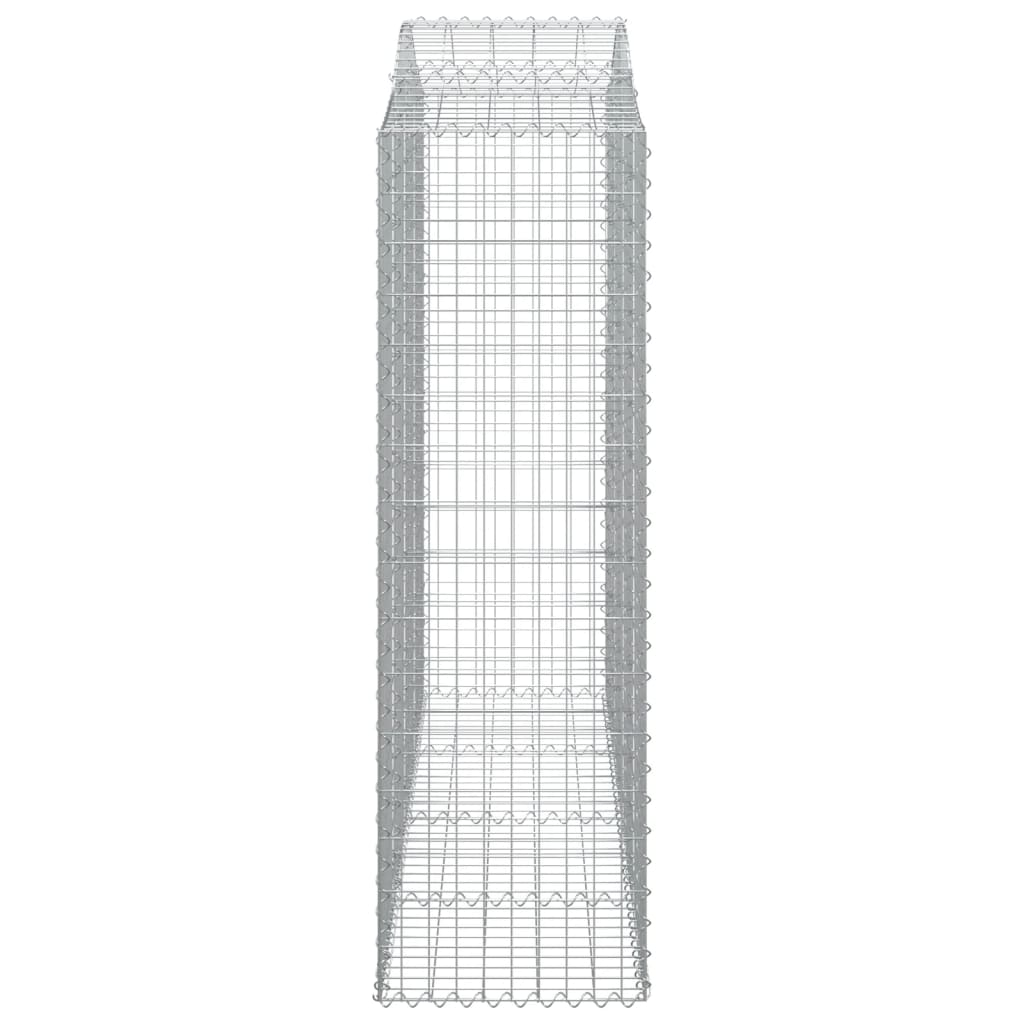 Schanskorf gewelfd 200x50x160/180 cm gegalvaniseerd ijzer is nu te koop bij PeponiXL, paradijselijk wonen!