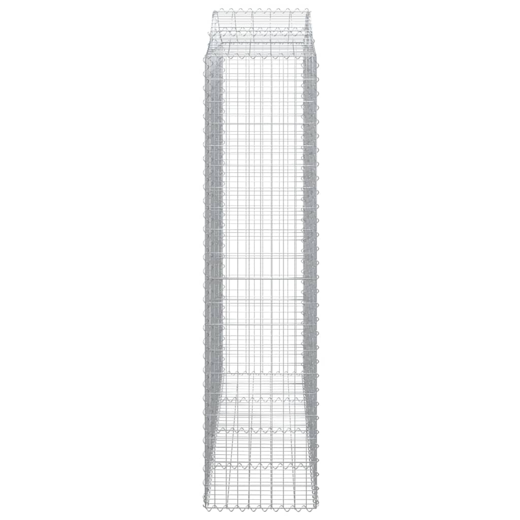 Schanskorf gewelfd 200x50x200/220 cm gegalvaniseerd ijzer is nu te koop bij PeponiXL, paradijselijk wonen!
