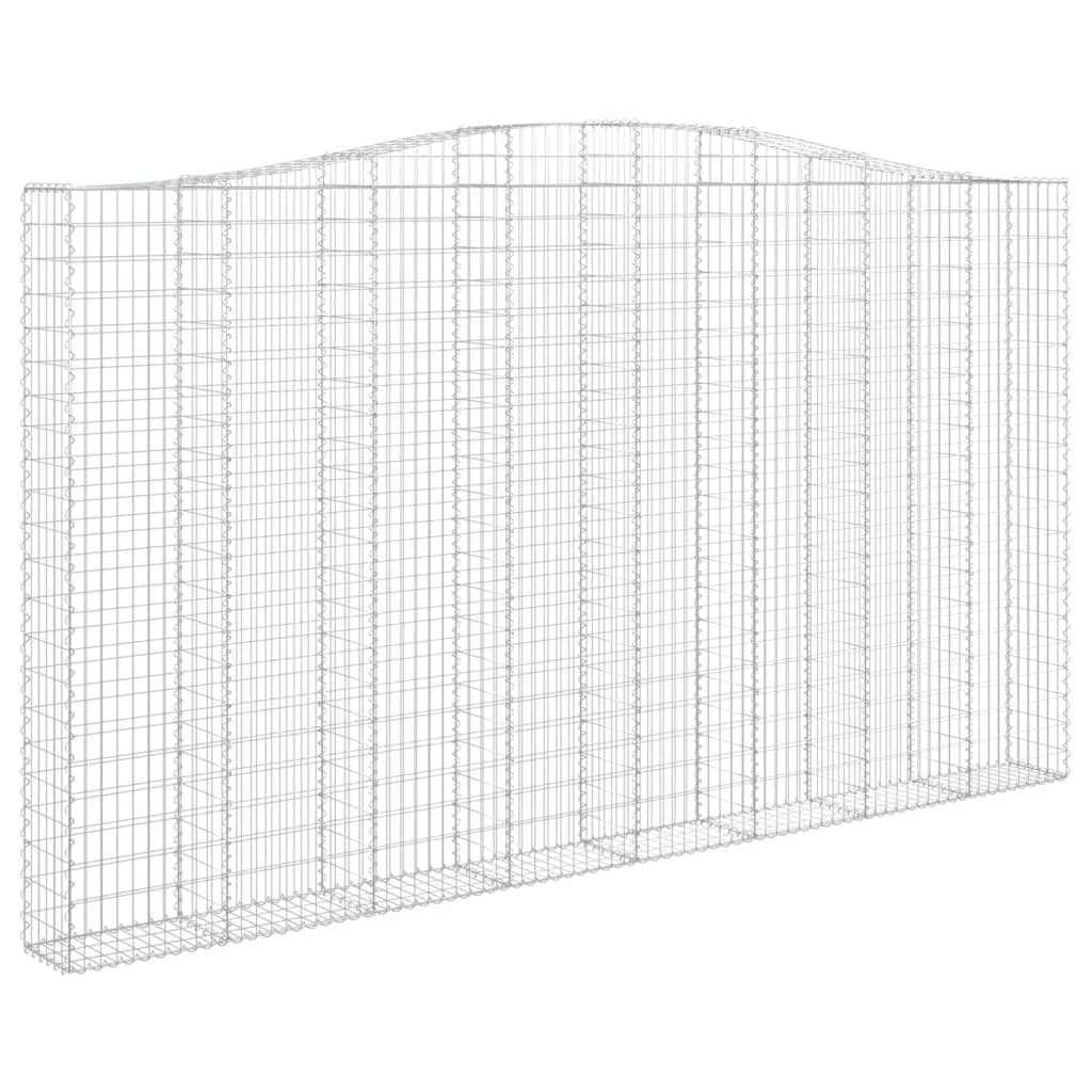 Schanskorf gewelfd 400x30x220/240 cm gegalvaniseerd ijzer is nu te koop bij PeponiXL, paradijselijk wonen!