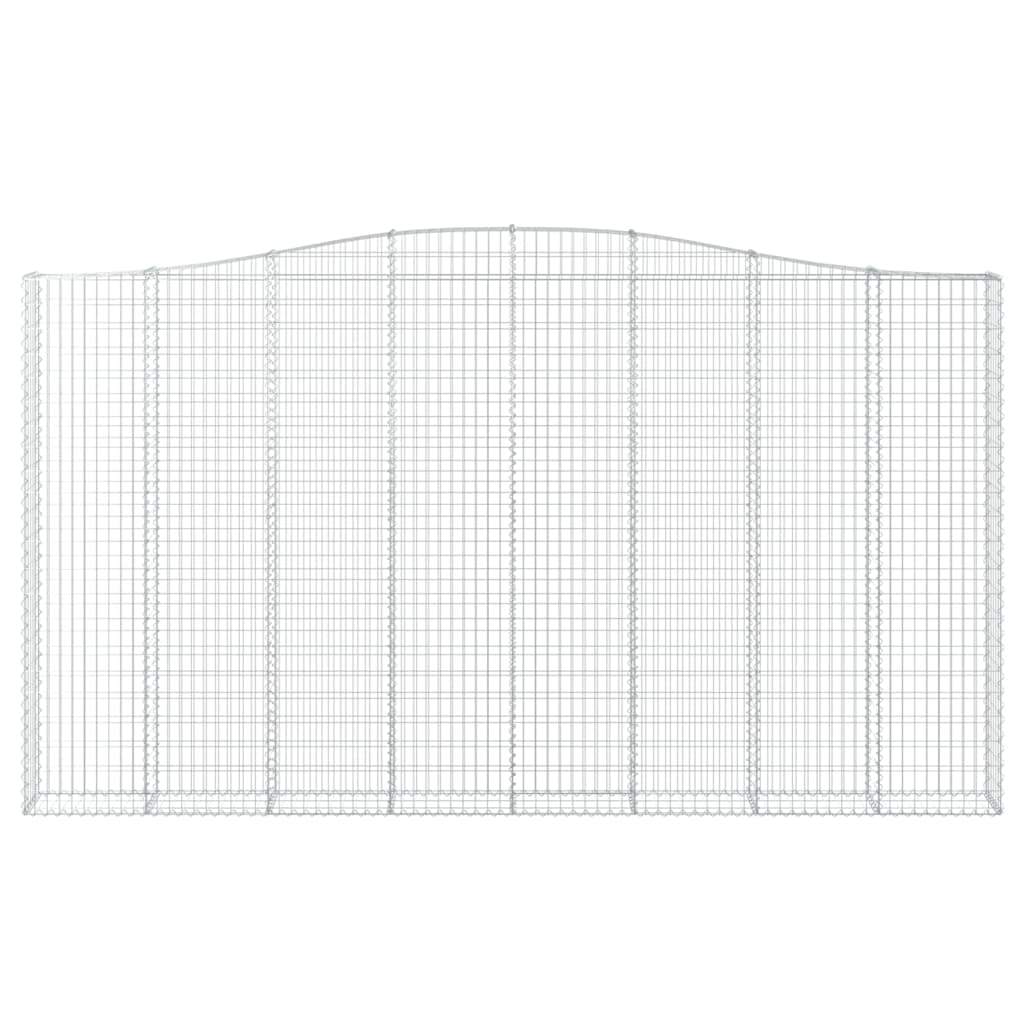 Schanskorf gewelfd 400x30x220/240 cm gegalvaniseerd ijzer is nu te koop bij PeponiXL, paradijselijk wonen!