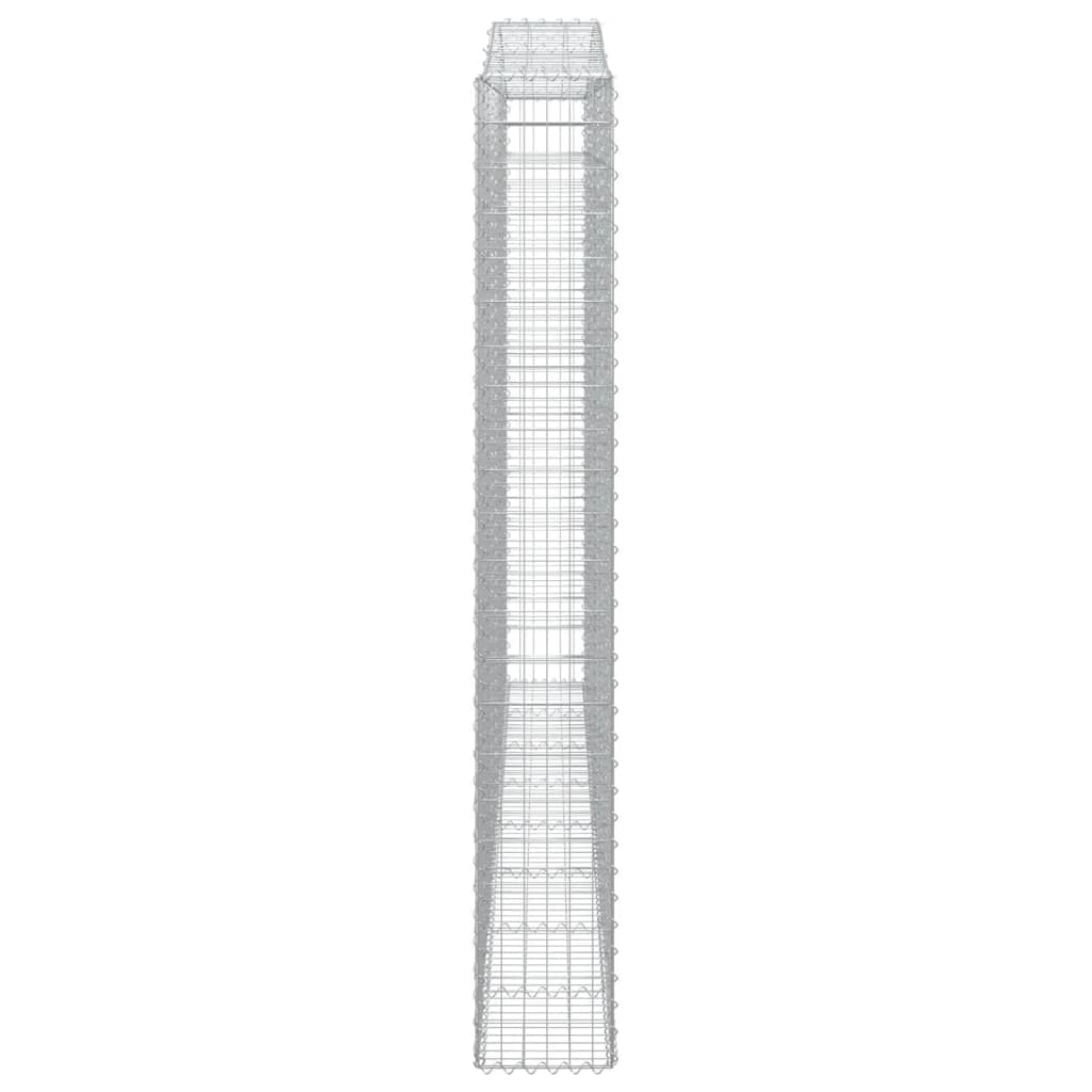 Schanskorf gewelfd 400x30x220/240 cm gegalvaniseerd ijzer is nu te koop bij PeponiXL, paradijselijk wonen!