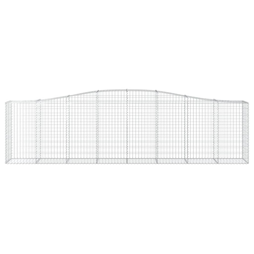 Schanskorf gewelfd 400x50x100/120 cm gegalvaniseerd ijzer is nu te koop bij PeponiXL, paradijselijk wonen!