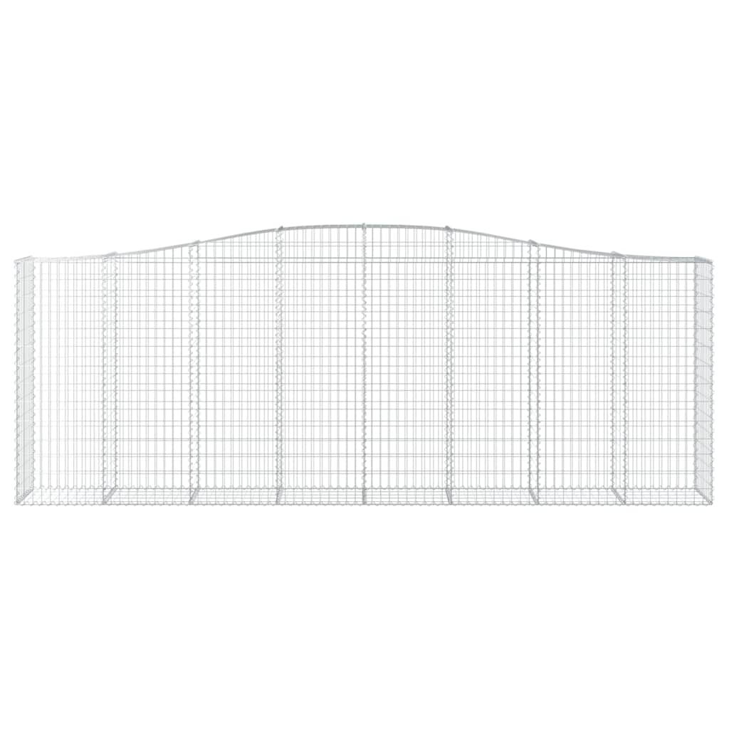 Schanskorf gewelfd 400x50x140/160 cm gegalvaniseerd ijzer is nu te koop bij PeponiXL, paradijselijk wonen!