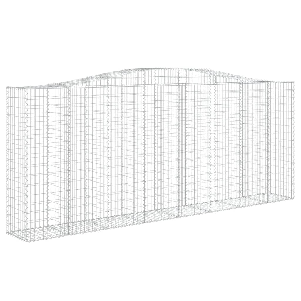 Schanskorf gewelfd 400x50x160/180 cm gegalvaniseerd ijzer is nu te koop bij PeponiXL, paradijselijk wonen!