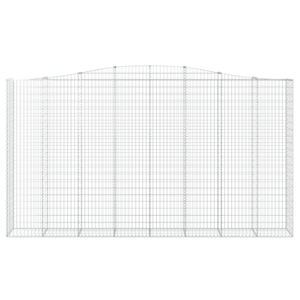 Schanskorf gewelfd 400x50x220/240 cm gegalvaniseerd ijzer is nu te koop bij PeponiXL, paradijselijk wonen!