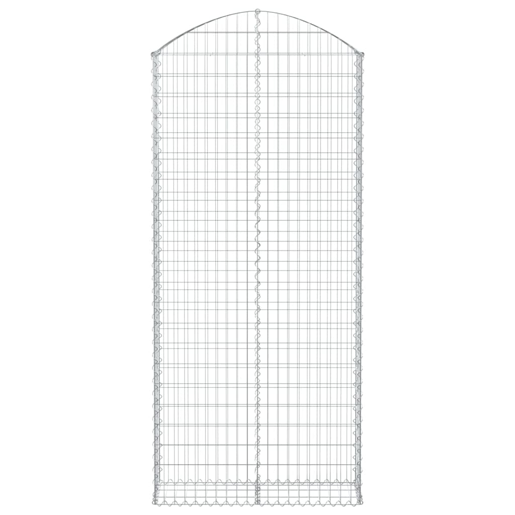 Schanskorf gewelfd 100x30x220/240 cm gegalvaniseerd ijzer is nu te koop bij PeponiXL, paradijselijk wonen!