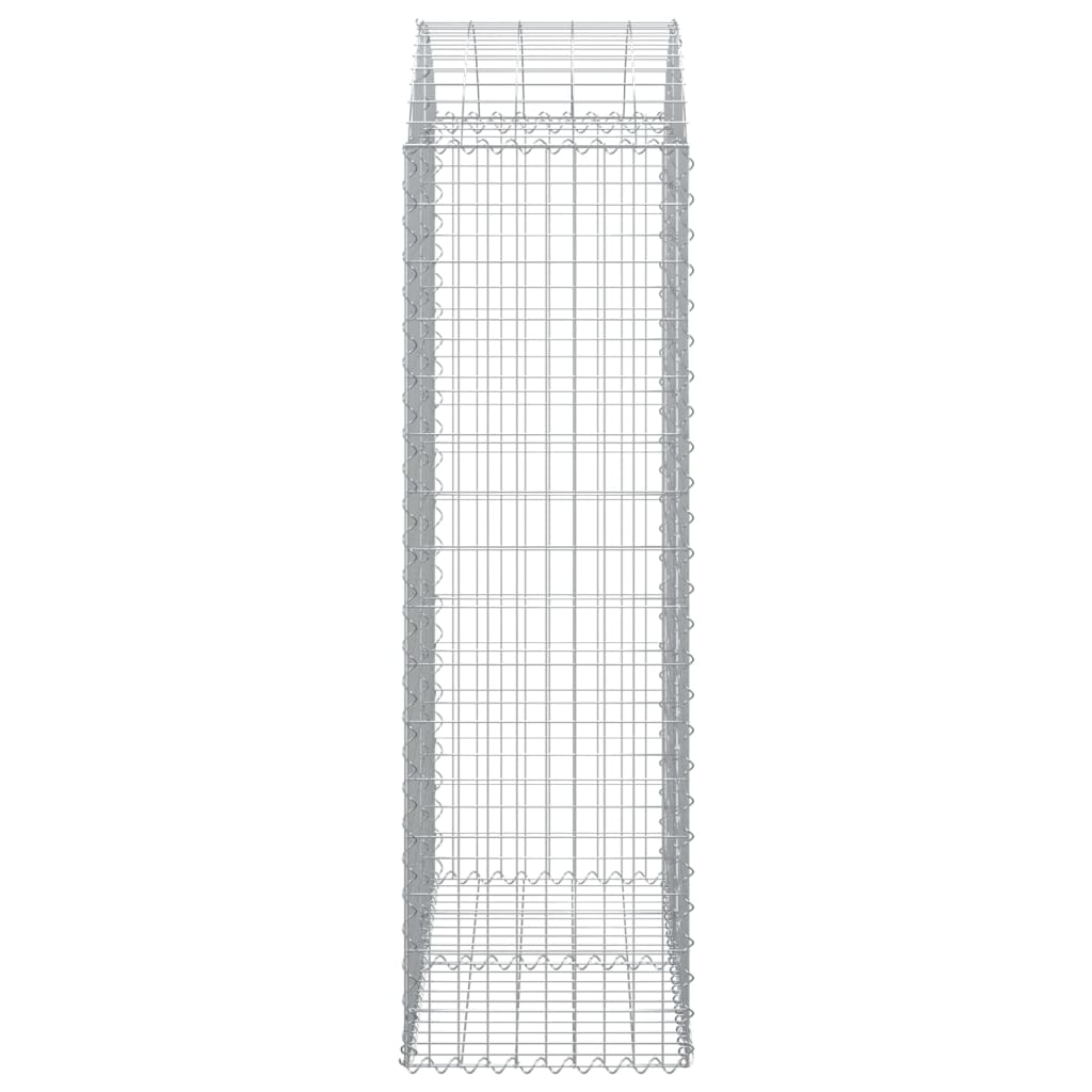 Schanskorf gewelfd 100x50x160/180 cm gegalvaniseerd ijzer is nu te koop bij PeponiXL, paradijselijk wonen!
