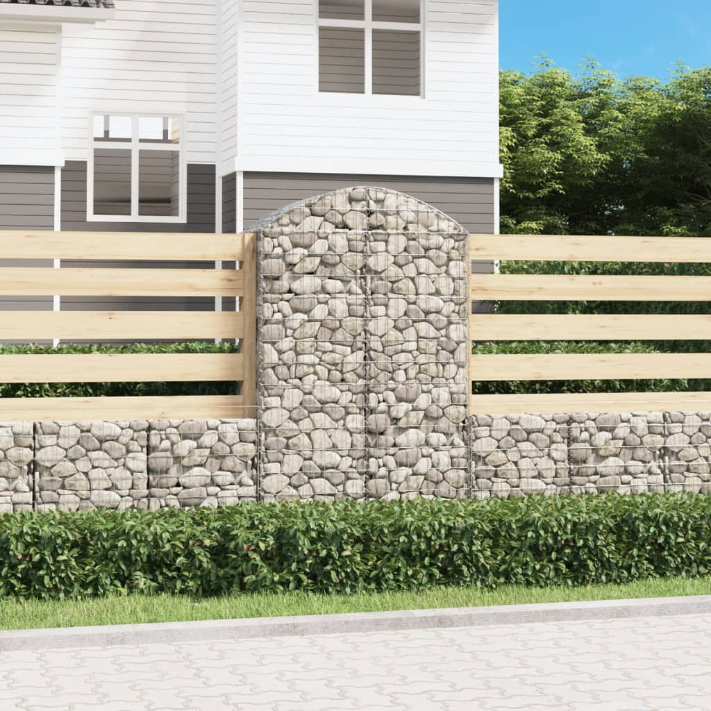 Schanskorf gewelfd 100x50x160/180 cm gegalvaniseerd ijzer is nu te koop bij PeponiXL, paradijselijk wonen!