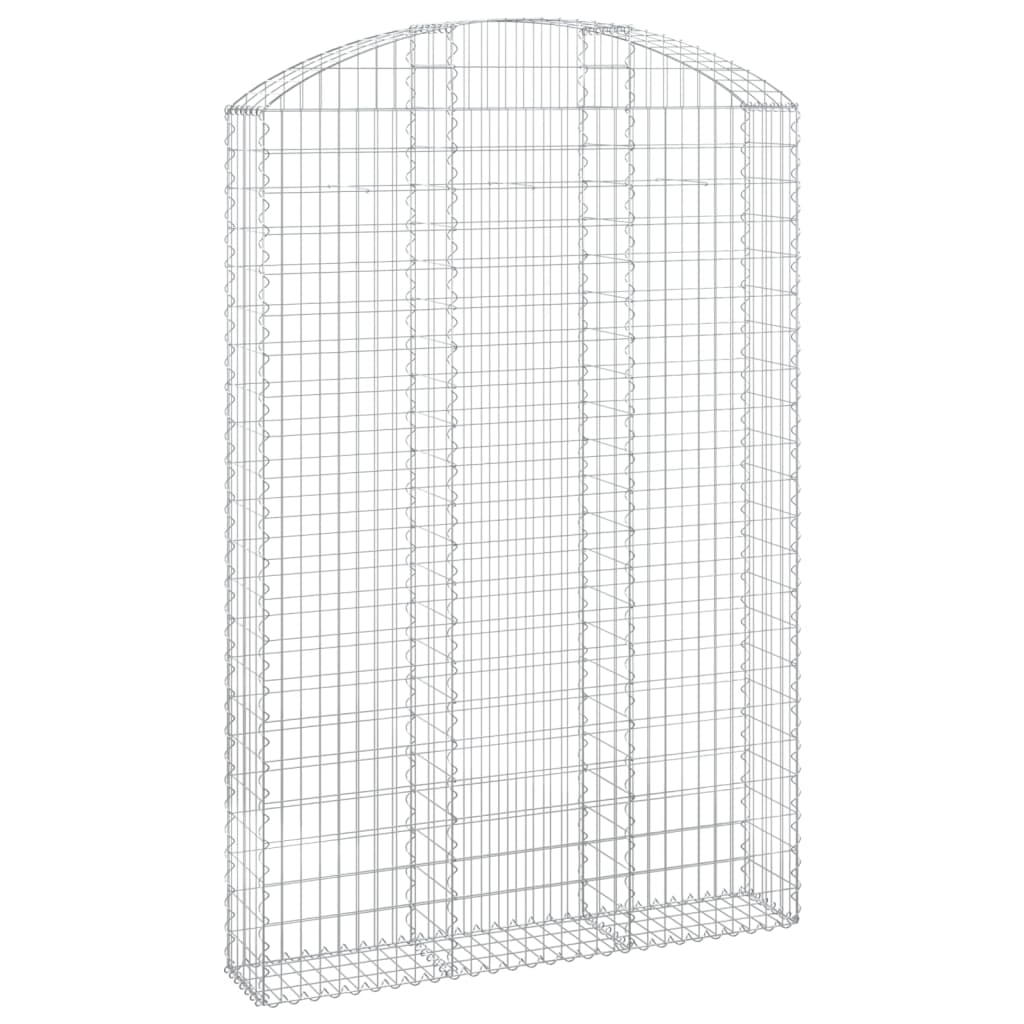 Schanskorf gewelfd 150x30x220/240 cm gegalvaniseerd ijzer is nu te koop bij PeponiXL, paradijselijk wonen!