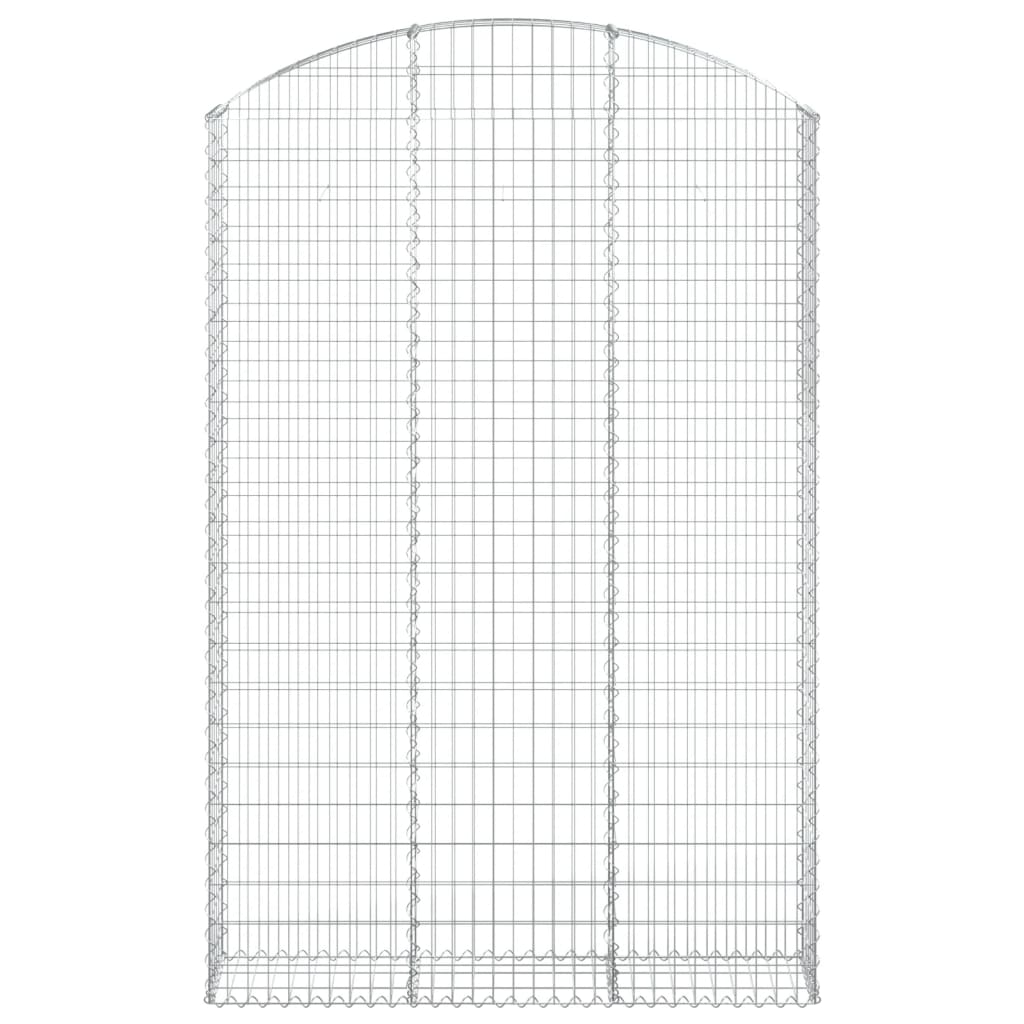 Schanskorf gewelfd 150x30x220/240 cm gegalvaniseerd ijzer is nu te koop bij PeponiXL, paradijselijk wonen!