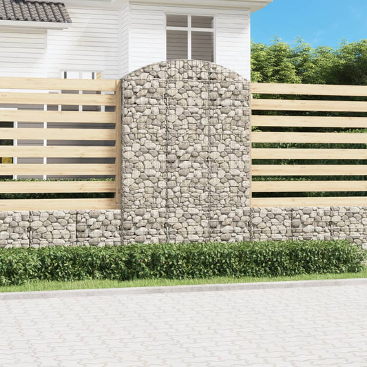 Schanskorf gewelfd 150x30x220/240 cm gegalvaniseerd ijzer is nu te koop bij PeponiXL, paradijselijk wonen!