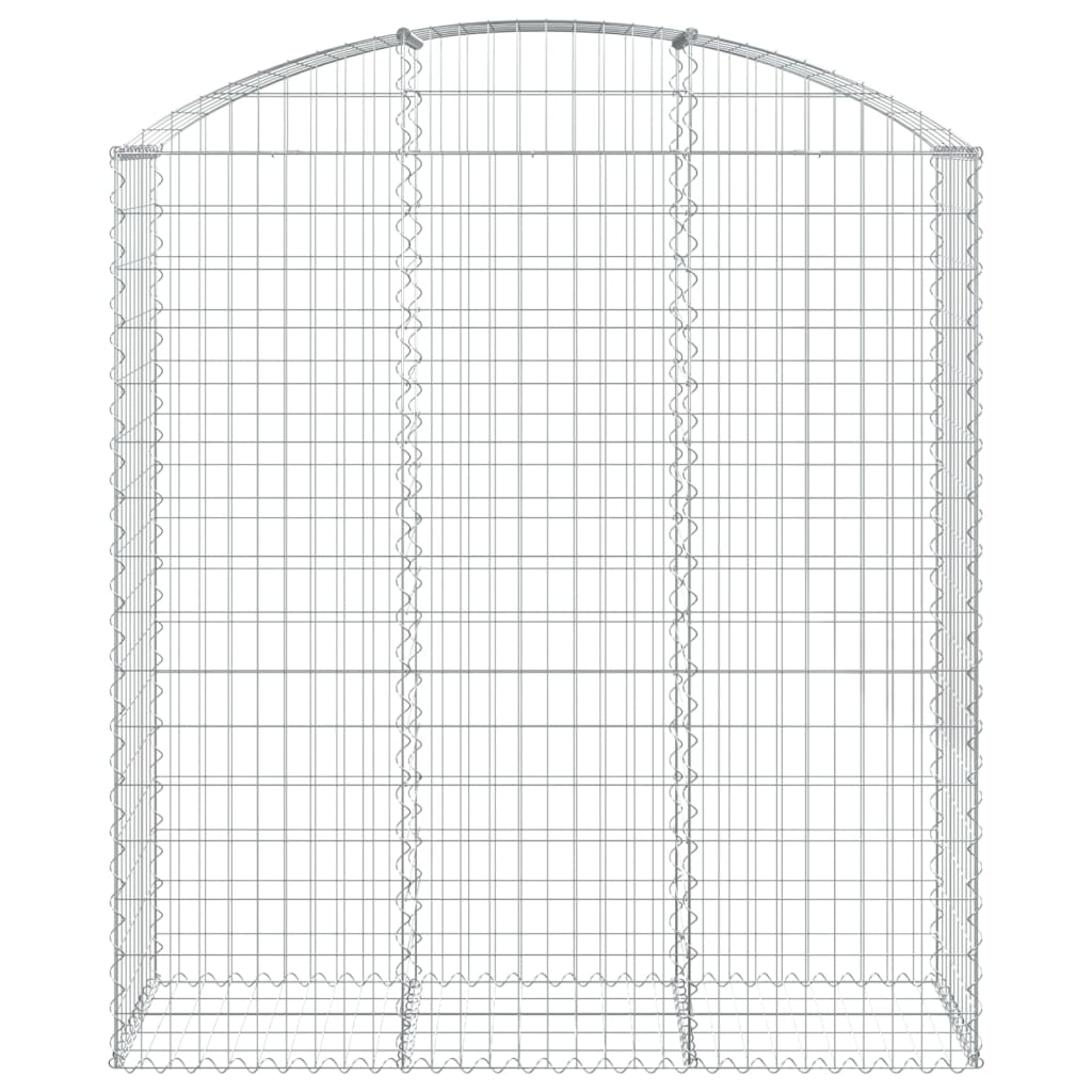 Schanskorf gewelfd 150x50x160/180 cm gegalvaniseerd ijzer is nu te koop bij PeponiXL, paradijselijk wonen!