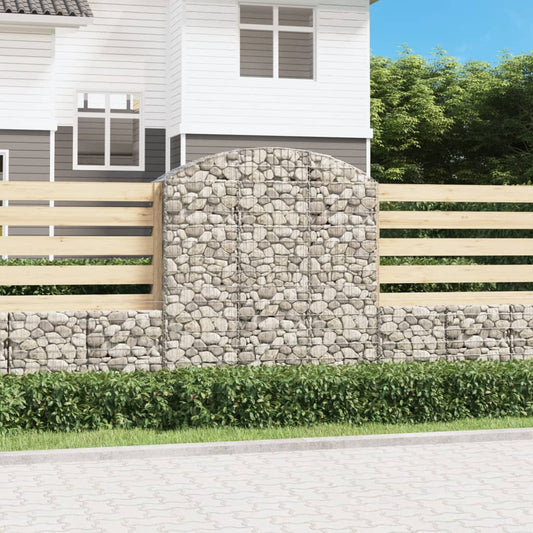 Schanskorf gewelfd 150x50x160/180 cm gegalvaniseerd ijzer is nu te koop bij PeponiXL, paradijselijk wonen!