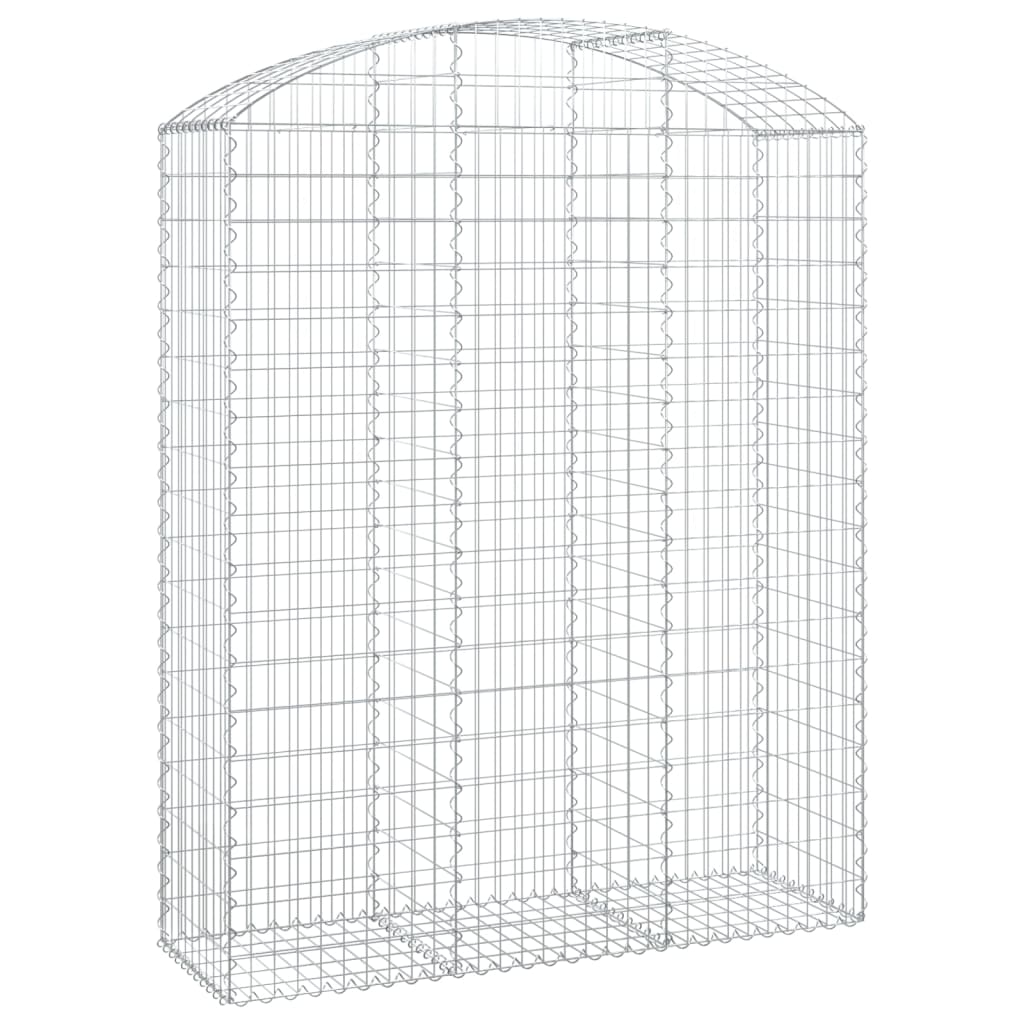Schanskorf gewelfd 150x50x180/200 cm gegalvaniseerd ijzer is nu te koop bij PeponiXL, paradijselijk wonen!
