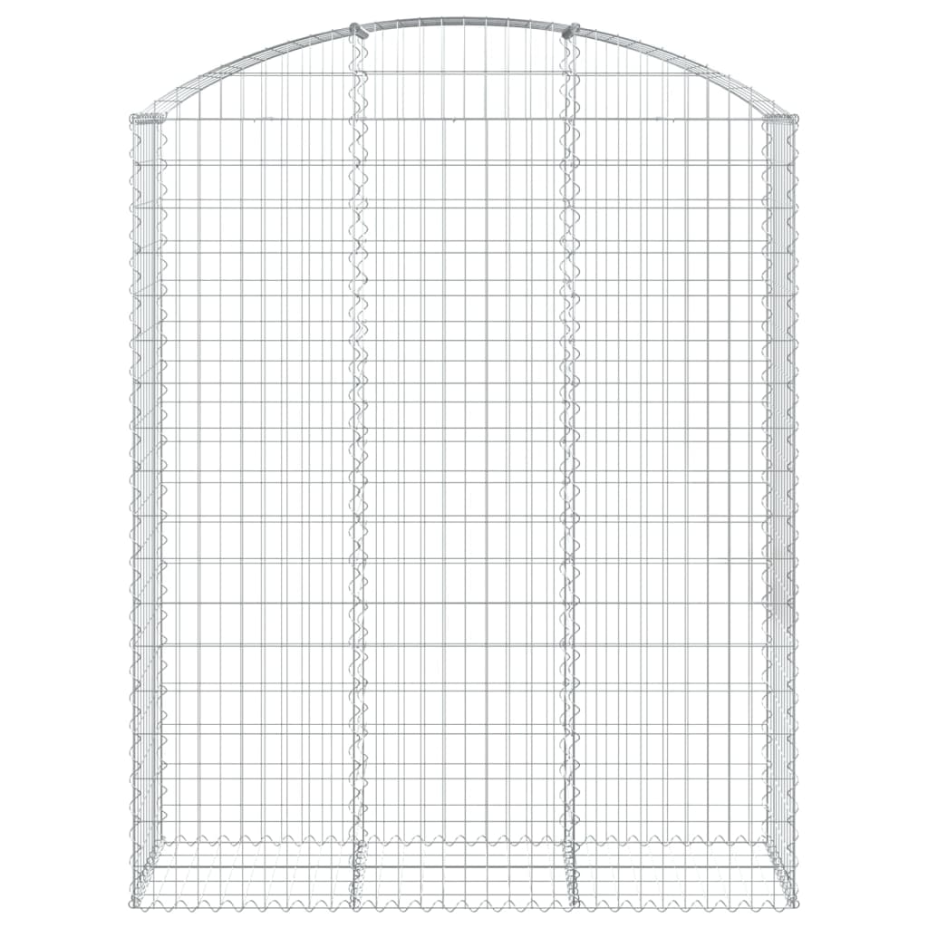 Schanskorf gewelfd 150x50x180/200 cm gegalvaniseerd ijzer is nu te koop bij PeponiXL, paradijselijk wonen!