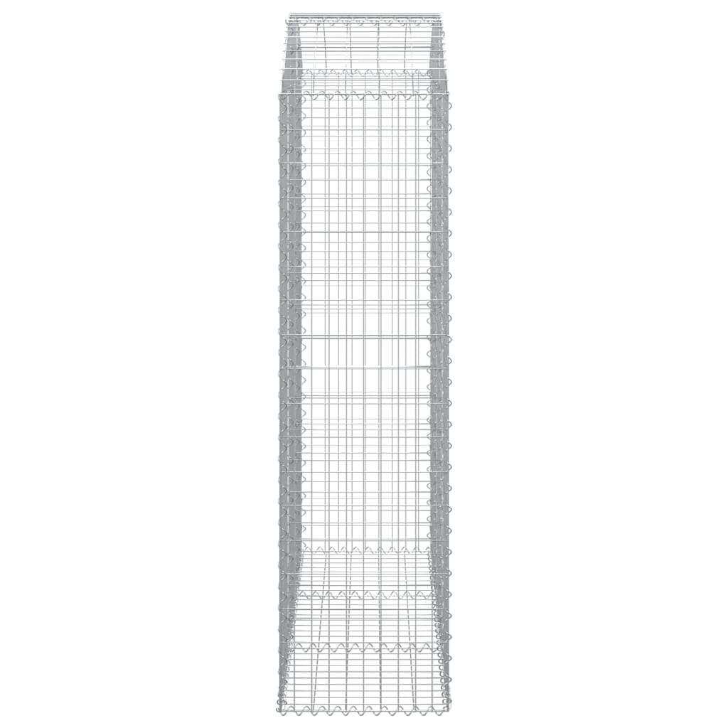 Schanskorf gewelfd 150x50x180/200 cm gegalvaniseerd ijzer is nu te koop bij PeponiXL, paradijselijk wonen!