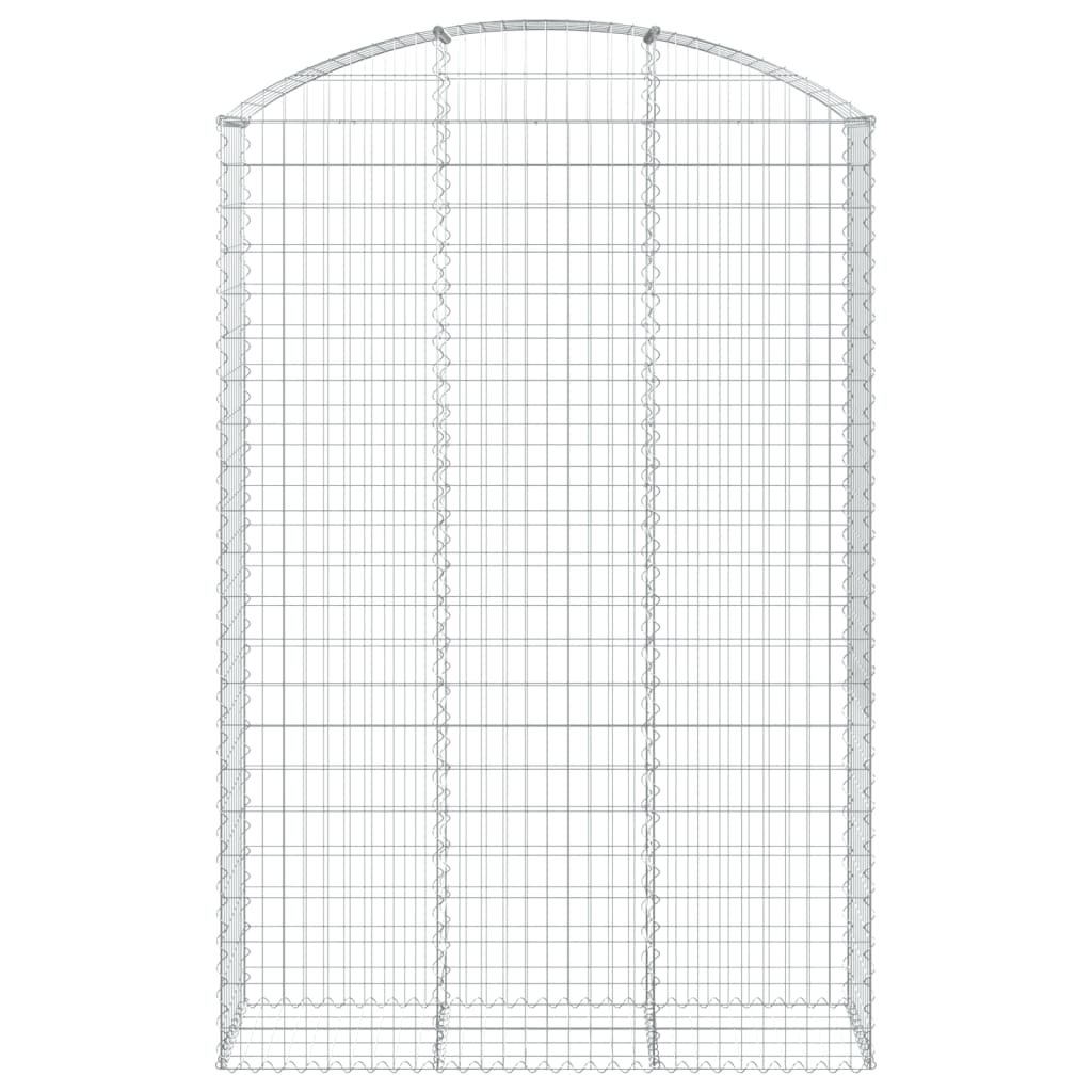Schanskorf gewelfd 150x50x220/240 cm gegalvaniseerd ijzer is nu te koop bij PeponiXL, paradijselijk wonen!