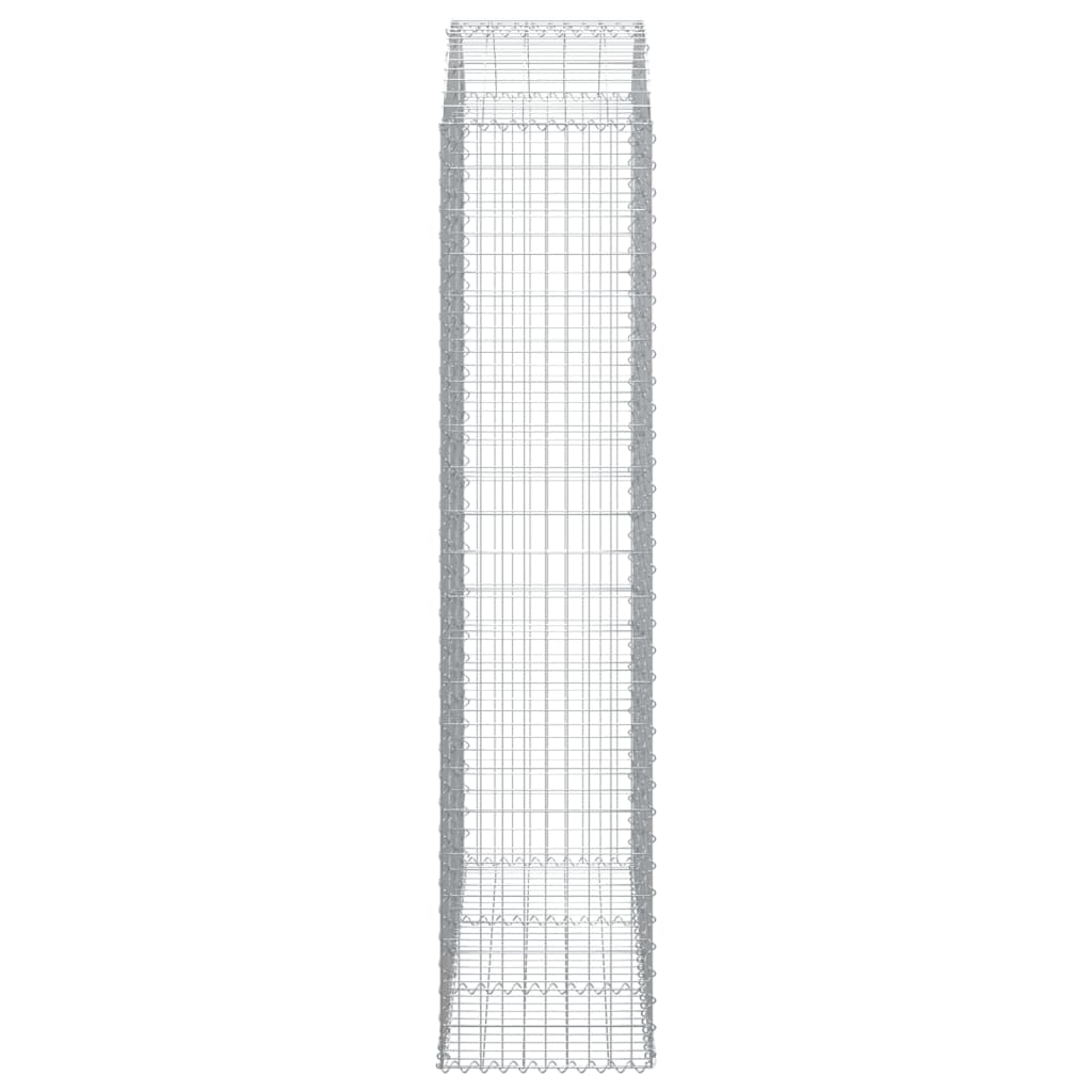 Schanskorf gewelfd 150x50x220/240 cm gegalvaniseerd ijzer is nu te koop bij PeponiXL, paradijselijk wonen!